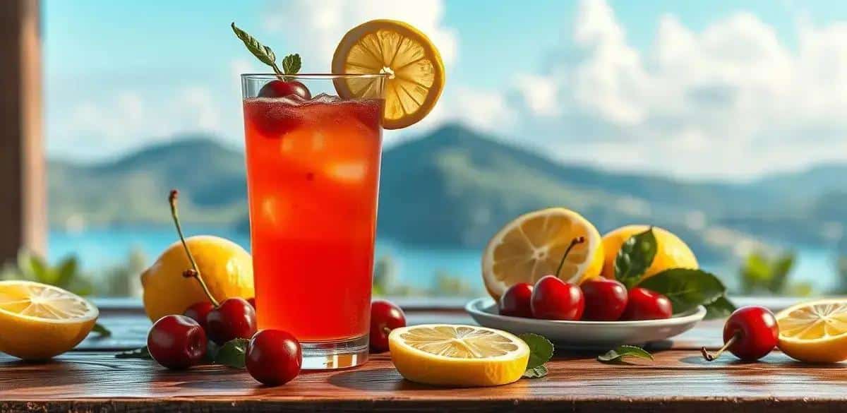 Acerola and Lemon Juice: Alcohol-Free, a Delicious Acerola Lemonade!