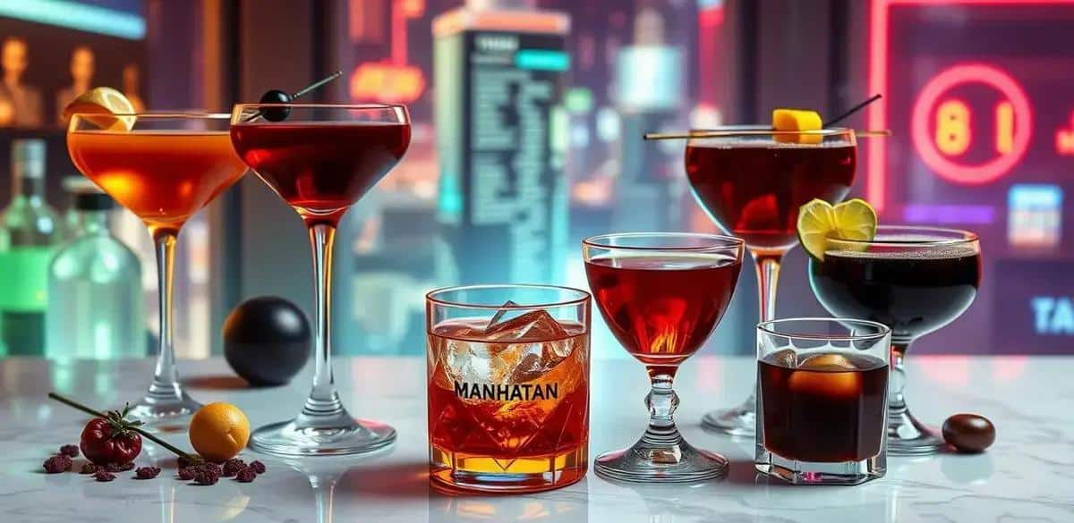 Alternative Variations of the Manhattan Drink