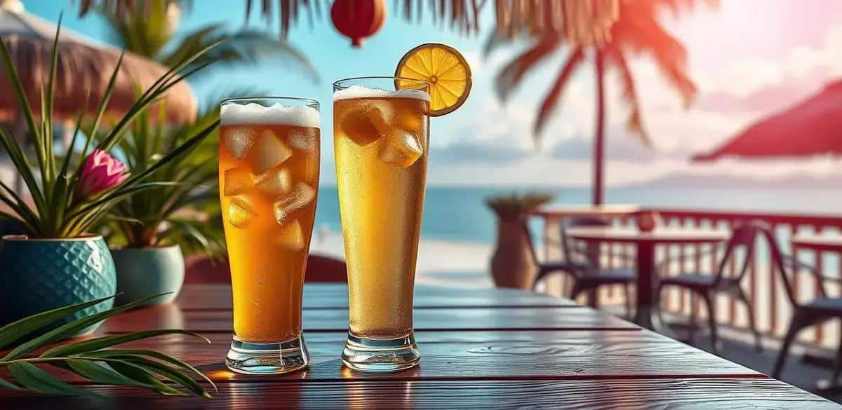 Beer with Ginger Soda and Lemon: Refreshing and Delicious Cocktails