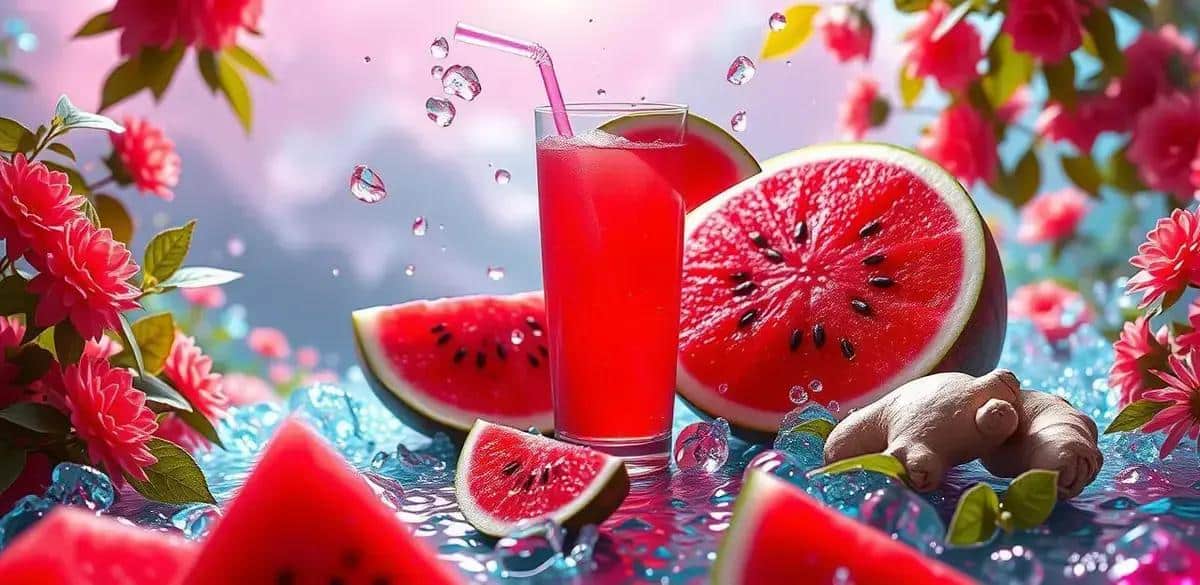 Benefits of Watermelon Juice and Ginger for Energy