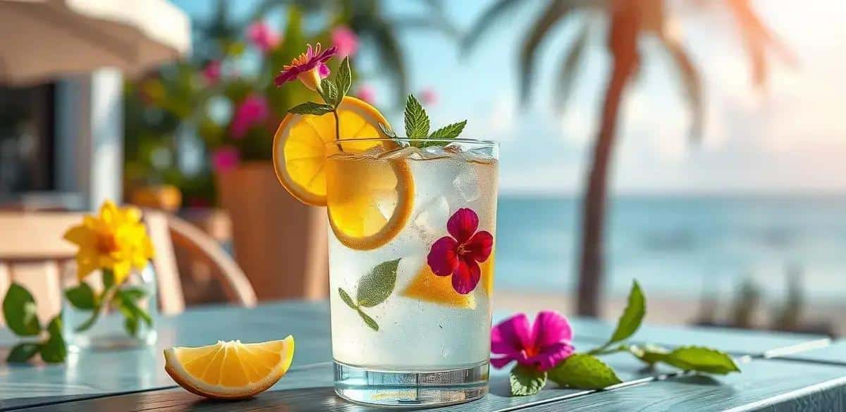 Best Garnishes for Gin with Lemon Soda