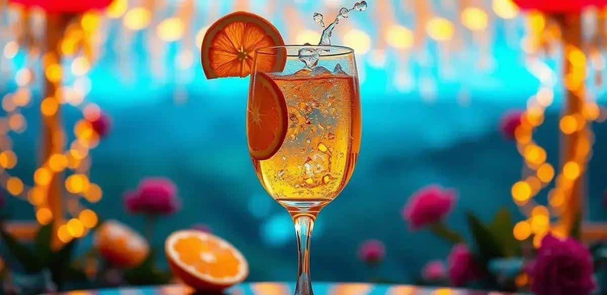 Champagne with Cassis Liqueur and Orange: A Sparkling Delight You Must Try