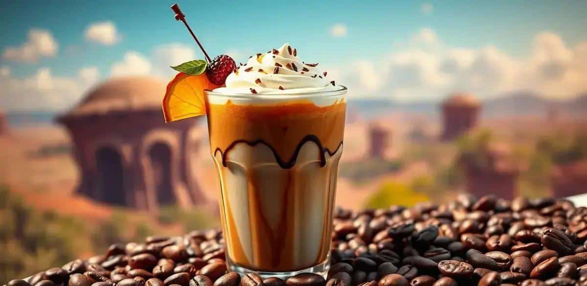 Coffee with Cassis Liqueur and Coconut Cream: A Unique Flavor Experience