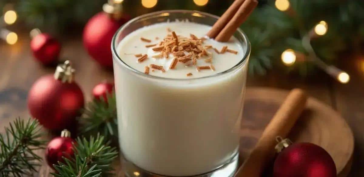 Coquito with Coconut Shavings and Cinnamon: A Festive Holiday Delight Recipe