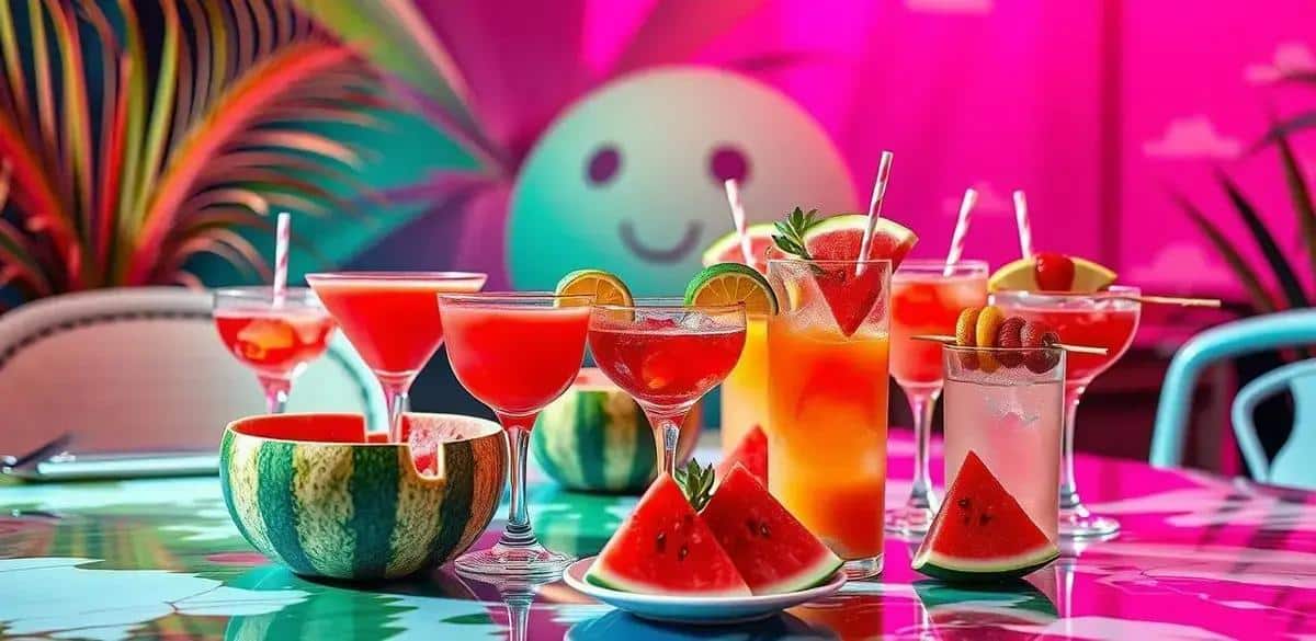 Creative Serving Ideas for Watermelon Mocktails