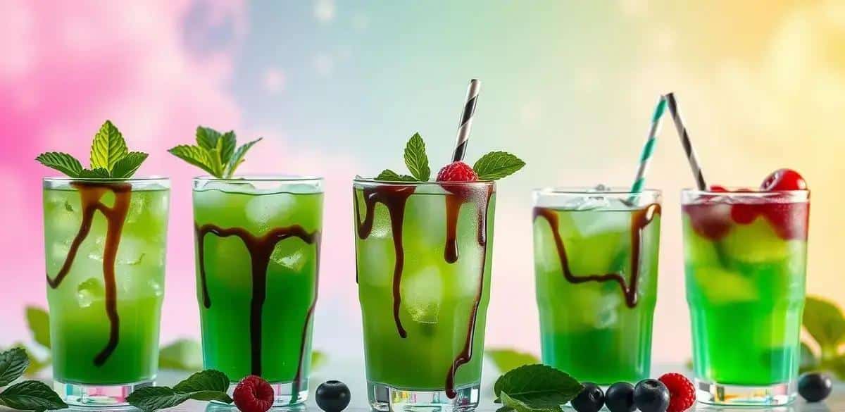 Creative Variations of the Green Apple Drink