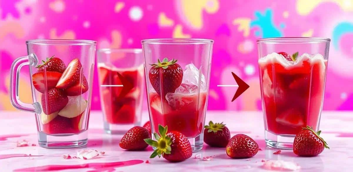 Detailed Preparation Method of Strawberry Batida