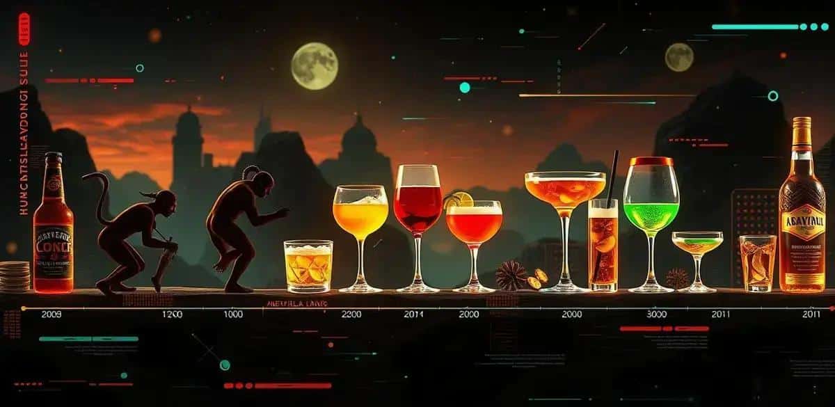 Evolution of Alcoholic Drinks Through History