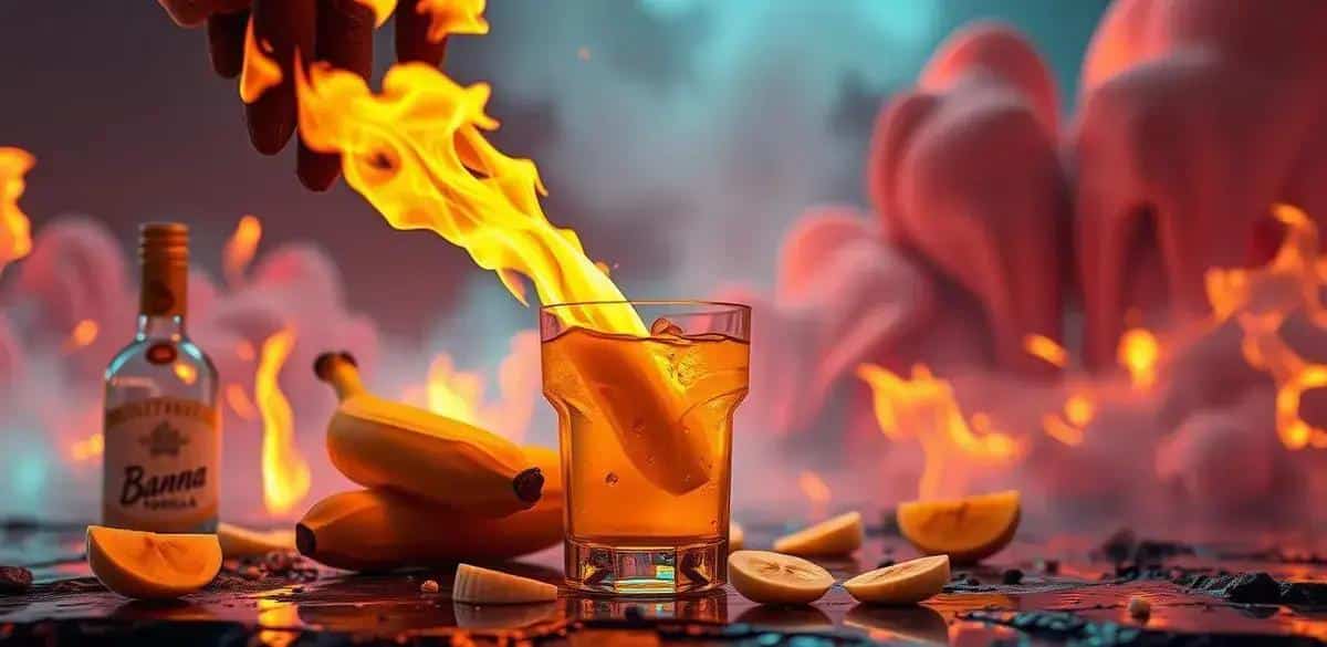 Exploring Recipe Curiosities of Flambéed Banana Liqueur