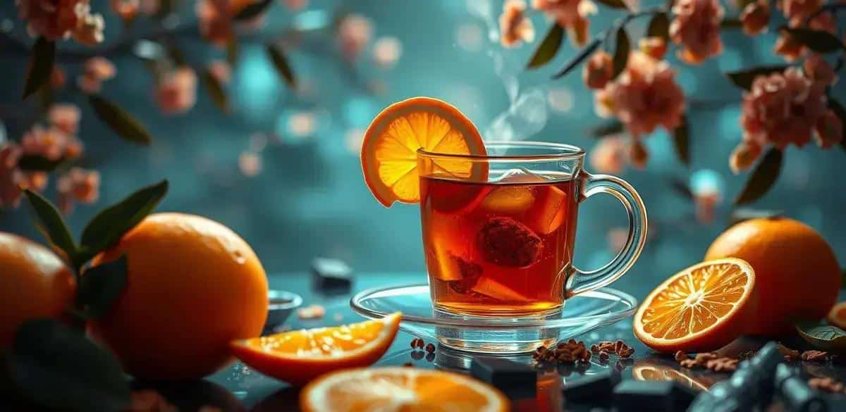 Exploring the Flavor Profile: Rum, Black Tea, and Orange