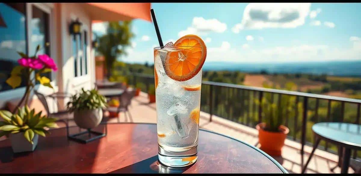 Gin and Tonic with Orange: Powerful and Full of Vitamins!