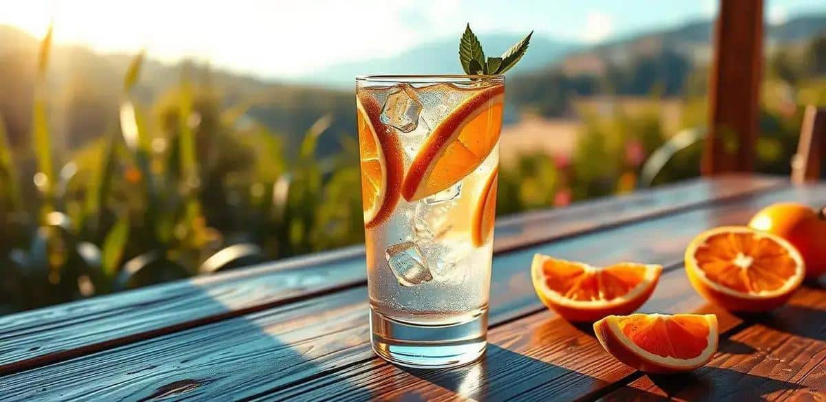 Gin and Tonic with Tangerine: Classic and Delicious!