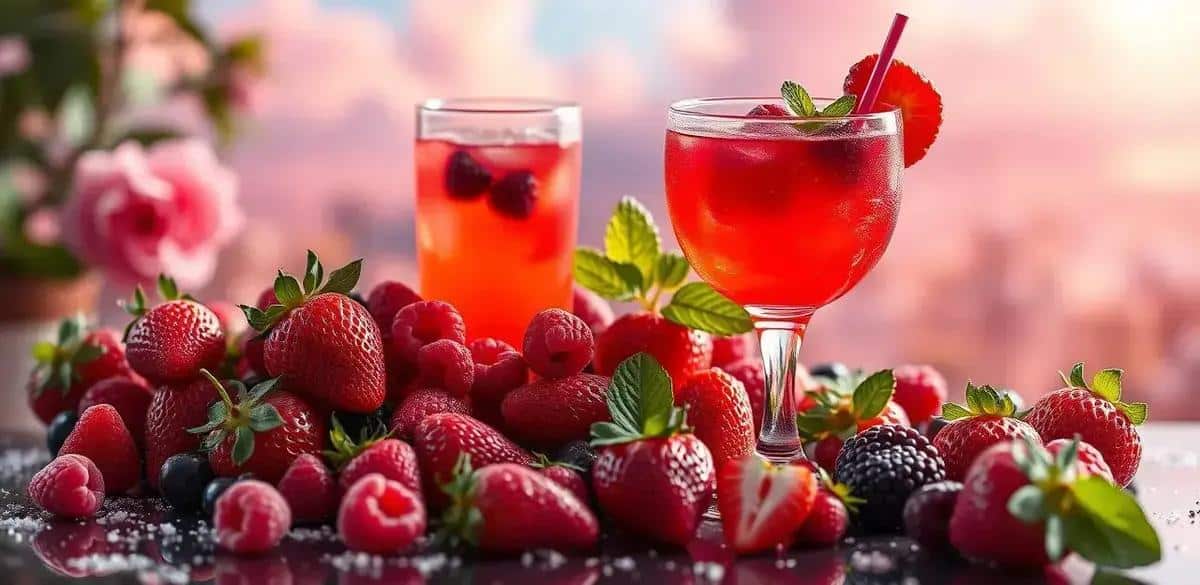 Health Benefits of Red Berries in Cocktails