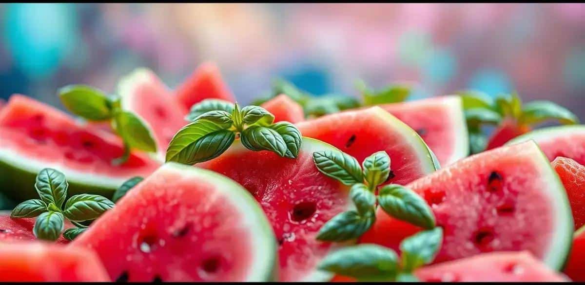 Health Benefits of Watermelon and Basil