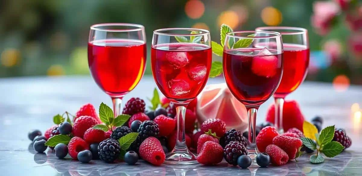 Health Benefits of Wine and Berry Juice Combination