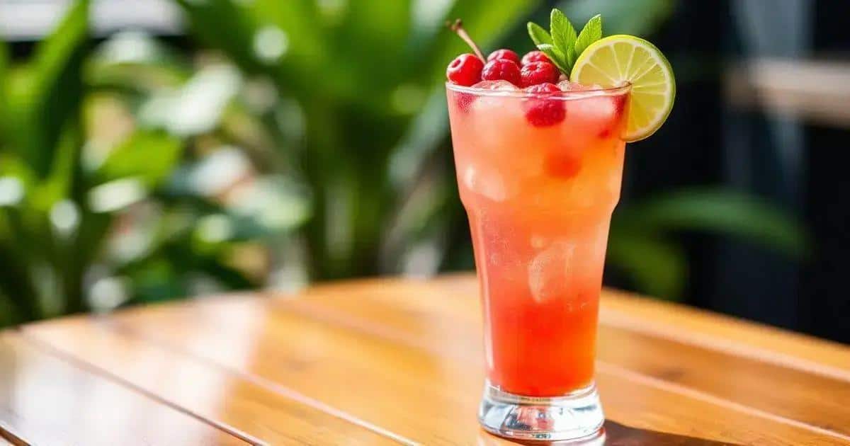 How to Make Red Berry Caipiroska?