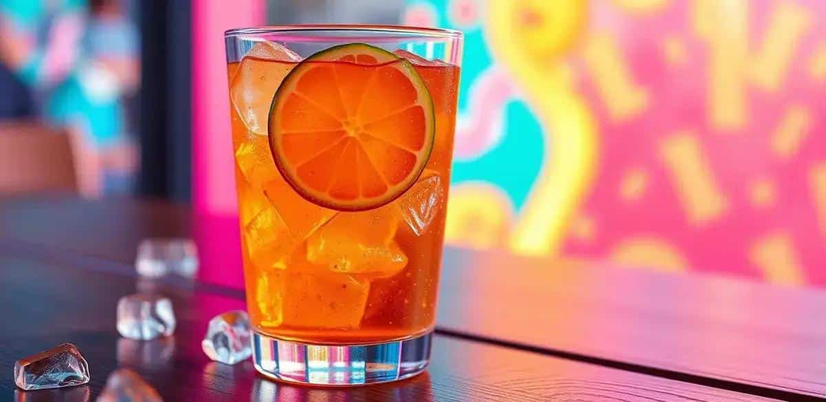 Ice with Orange Soda and Lime: The Refreshing Drink You Need to Try!