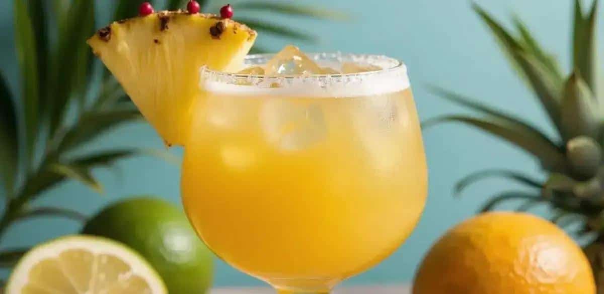 Margarita with Pineapple Juice and Pink Pepper: A Unique Twist