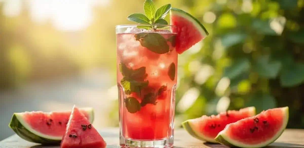 Mojito with Watermelon and Basil: A Refreshing Summer Delight