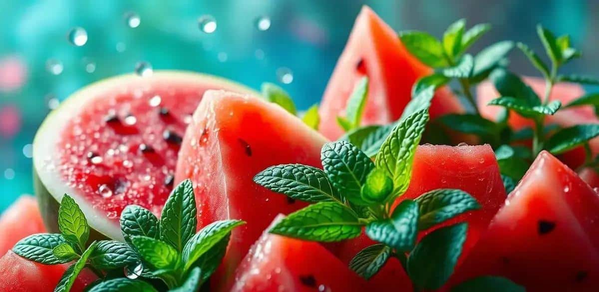 Nutritional Benefits of Watermelon and Mint