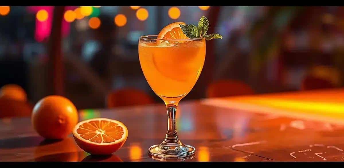 Orange Caipiroska: Vitamin C + Vitamin V(odka)