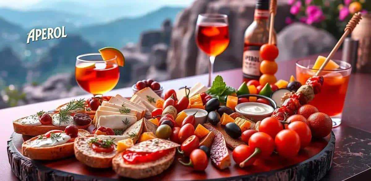 Pairing Snacks with Drinks Featuring Aperol