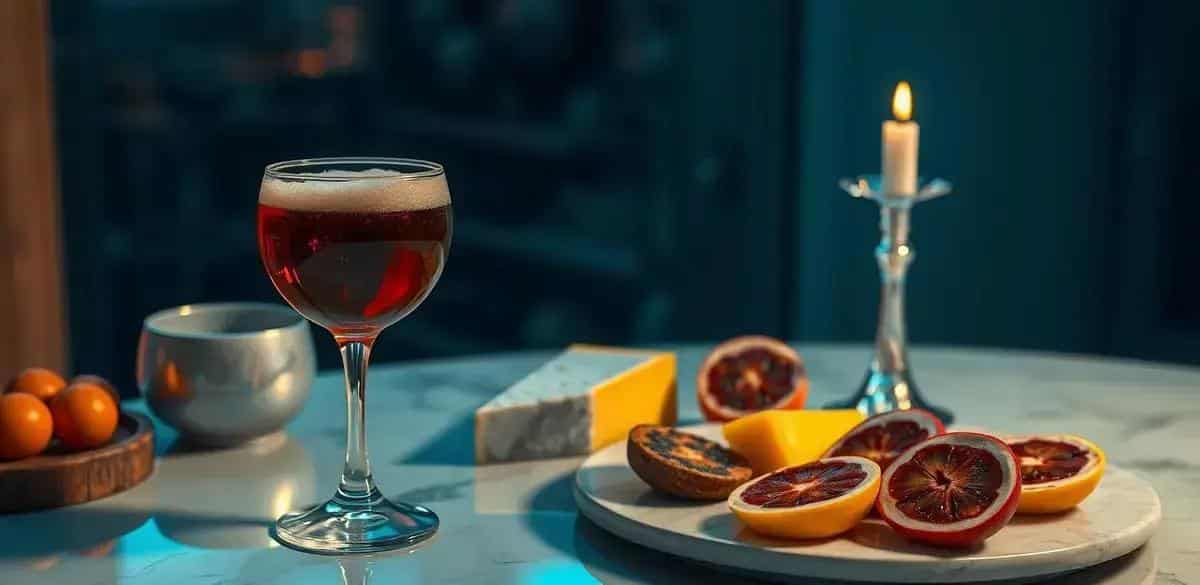 Pairing Suggestions for Cognac with Passion Fruit Foam