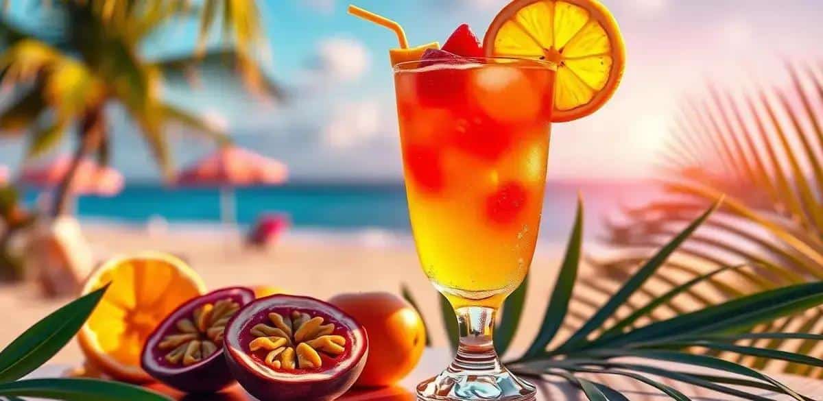 Passion Fruit Caipiríssima: Relaxing, Perfect to Enjoy the Evening!