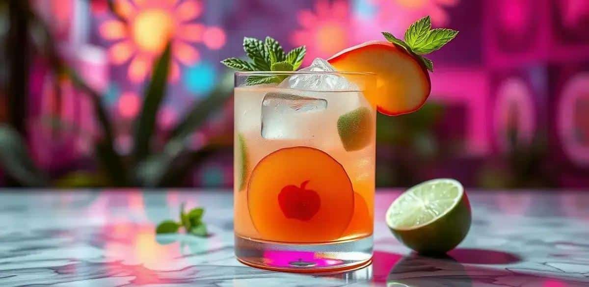 Peach Caipiroska: Refreshing, Flavorful, and Incredible!