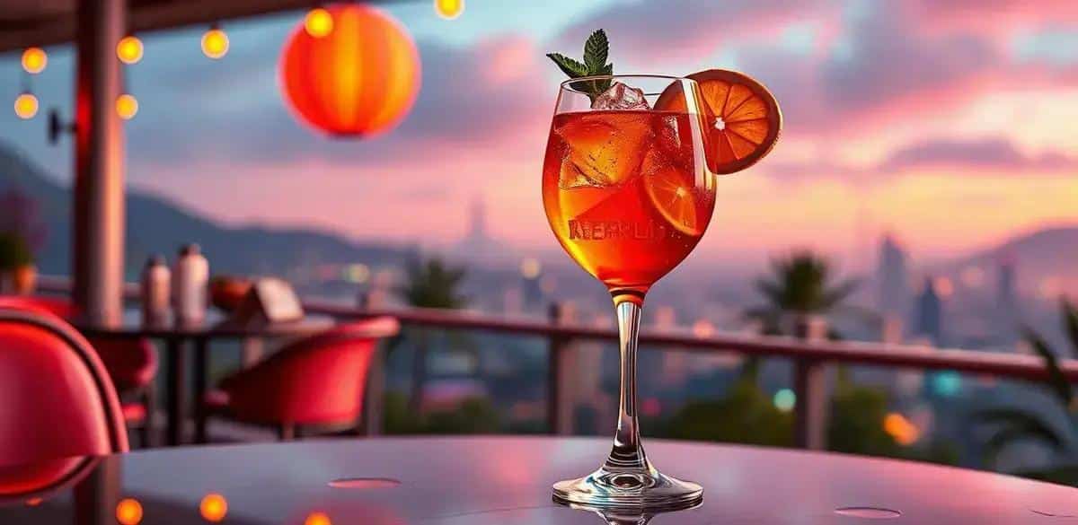 Preparation Method for Making Aperol Spritz