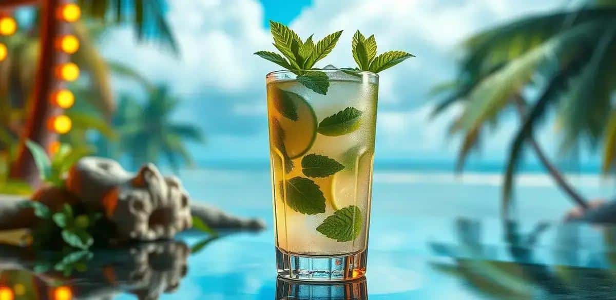 Puerto Rican Mojito with Mint and Ginger: Refreshingly Delicious & Unique