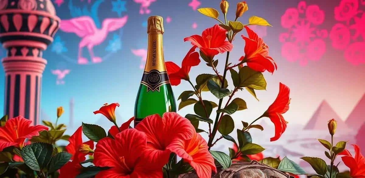 Recipe Curiosities about Hibiscus and Champagne