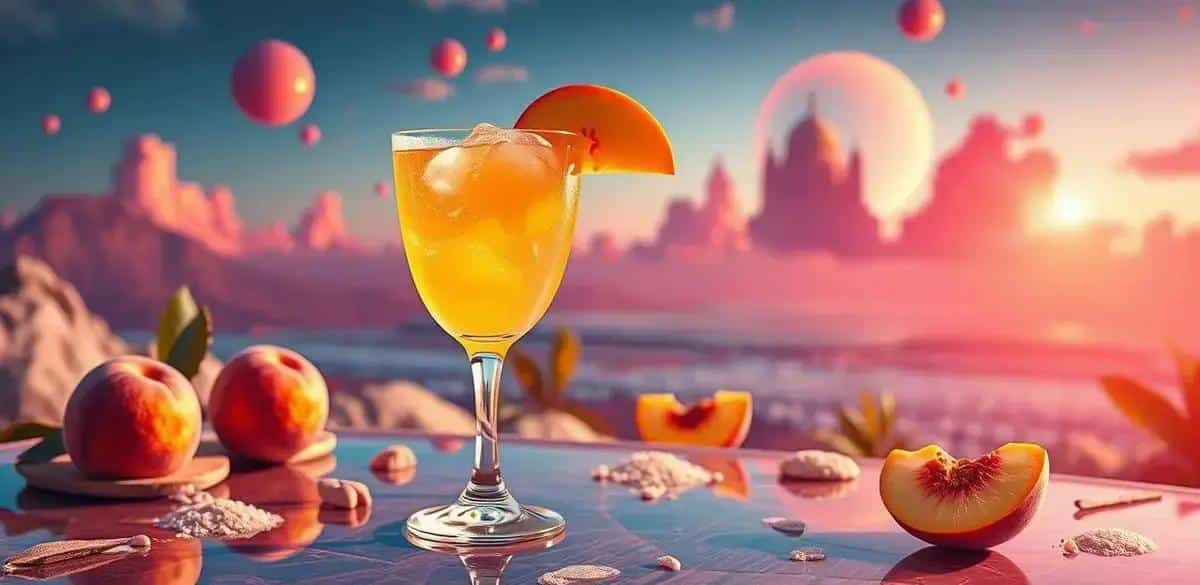 Recipe Curiosities about Peach Caipiroska