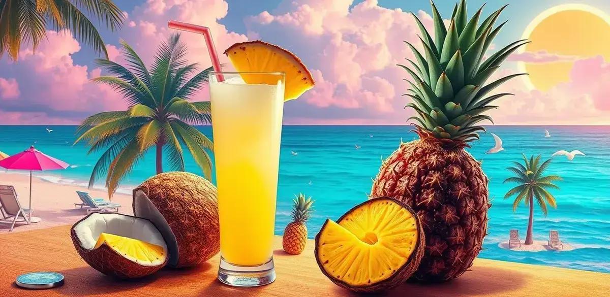 Recipe Curiosities About the Coconut and Pineapple Daiquiri