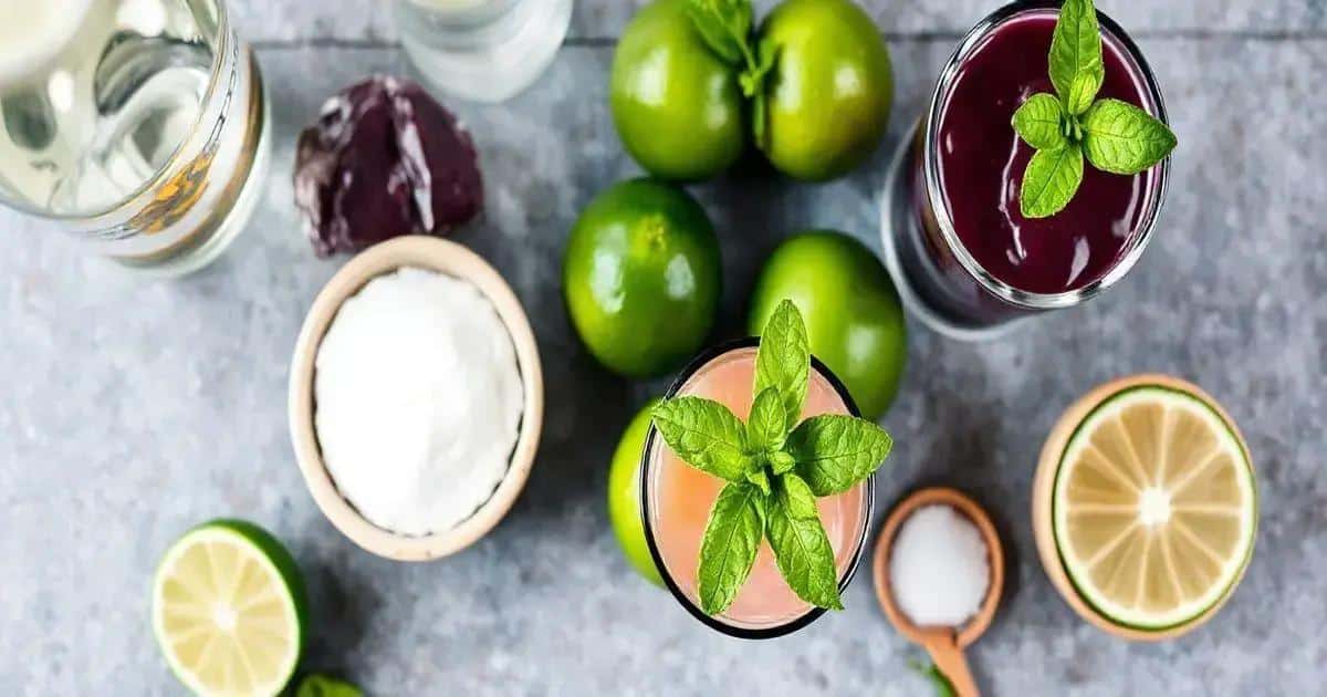 Recipe Ingredients for Açaí Caipirinha