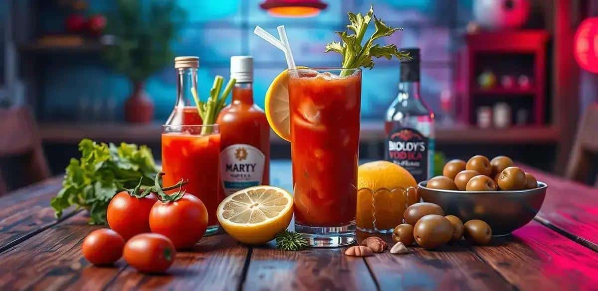 Recipe Ingredients for Bloody Mary