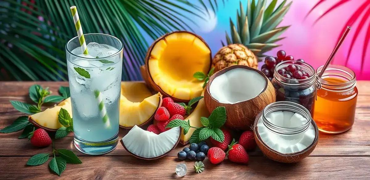 Recipe Ingredients for Coconut Water Drink