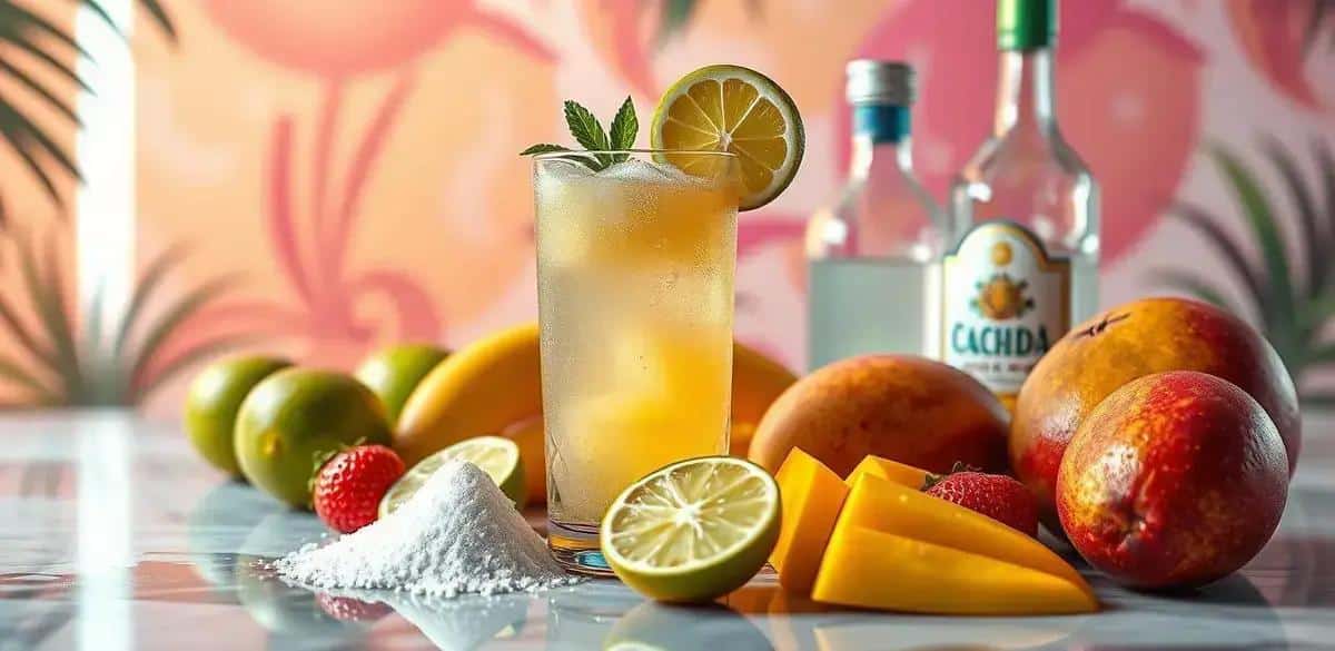 Recipe Ingredients for Fruit Caipirinha