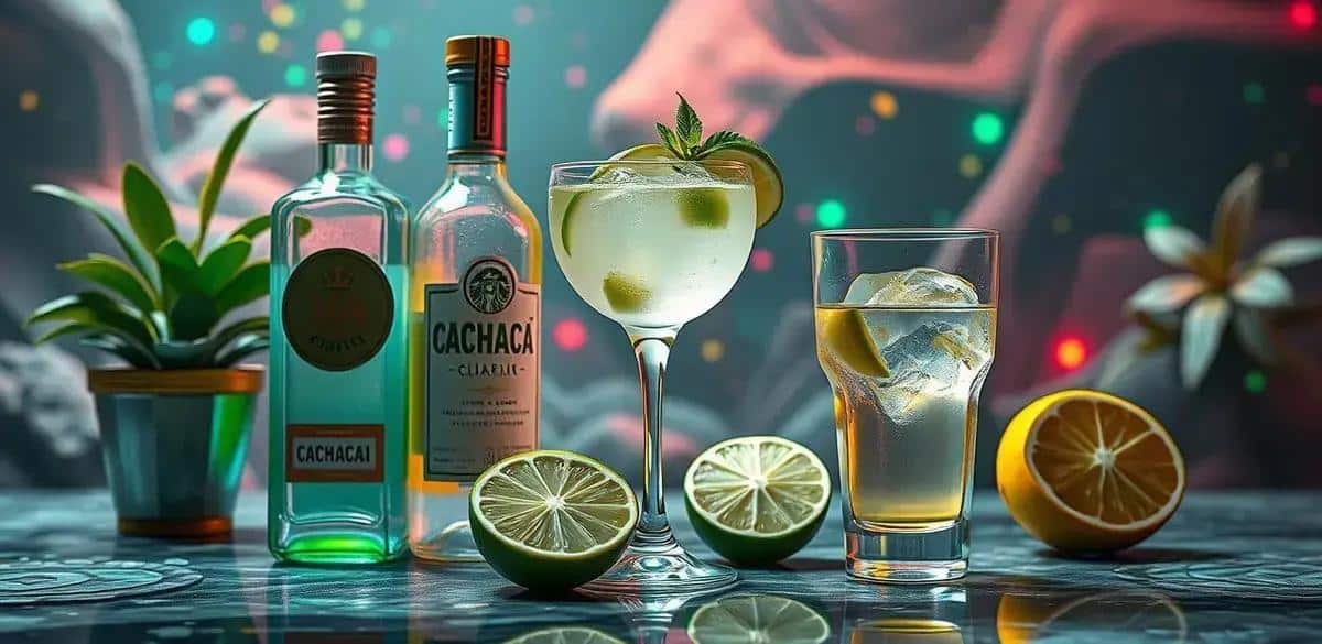 Recipe Ingredients for Gimlet with Cachaça