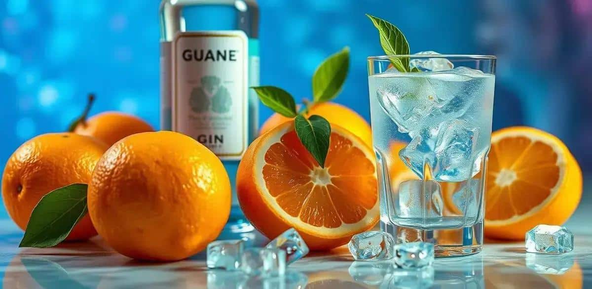 Recipe Ingredients for Gin and Tonic with Tangerine