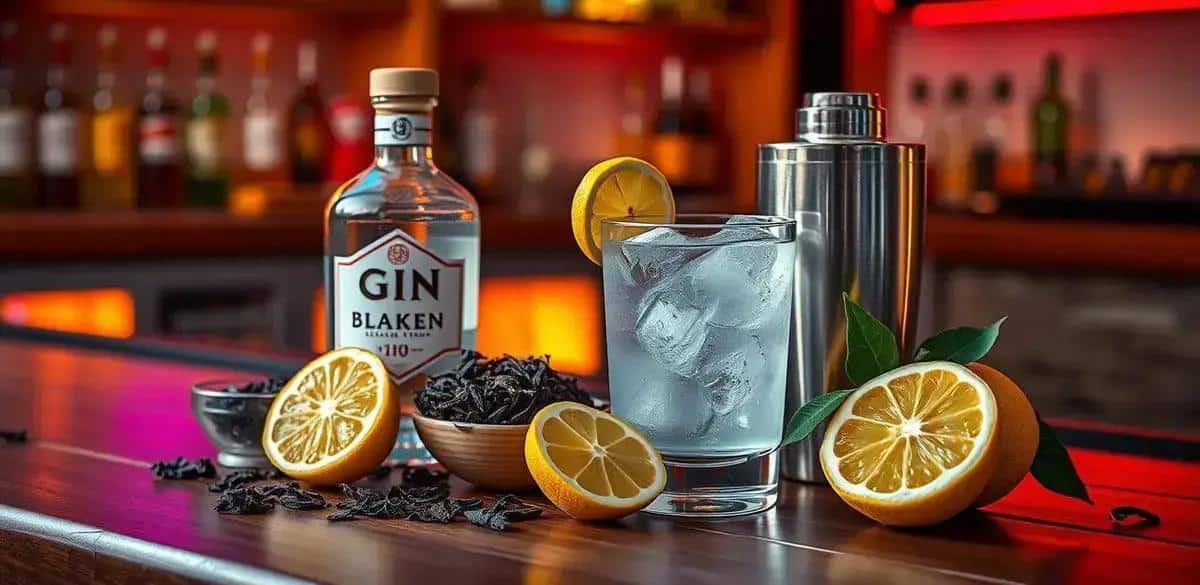 Recipe Ingredients for Gin with Black Tea and Sicilian Lemon