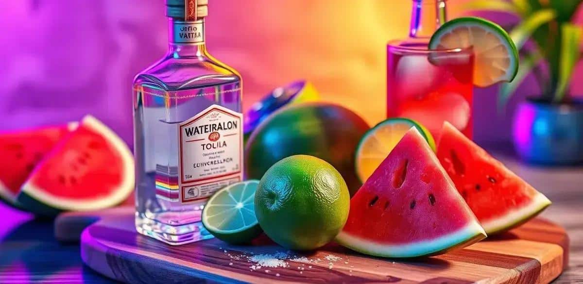 Recipe Ingredients for Margarita with Watermelon Soda