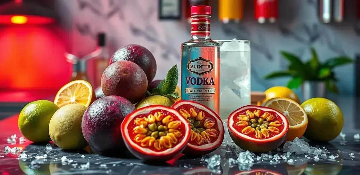 Recipe Ingredients for Passion Fruit Caipiroska