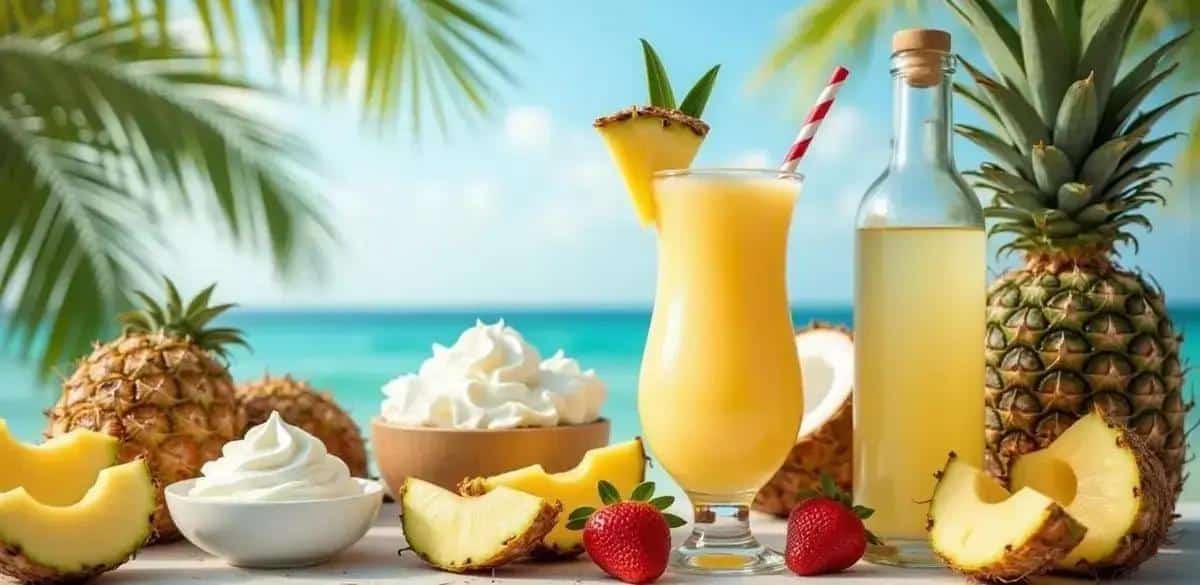 Recipe Ingredients for Piña Colada