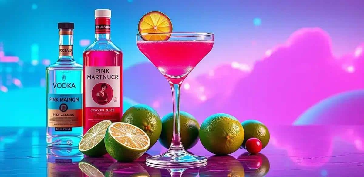 Recipe Ingredients for Pink Martini