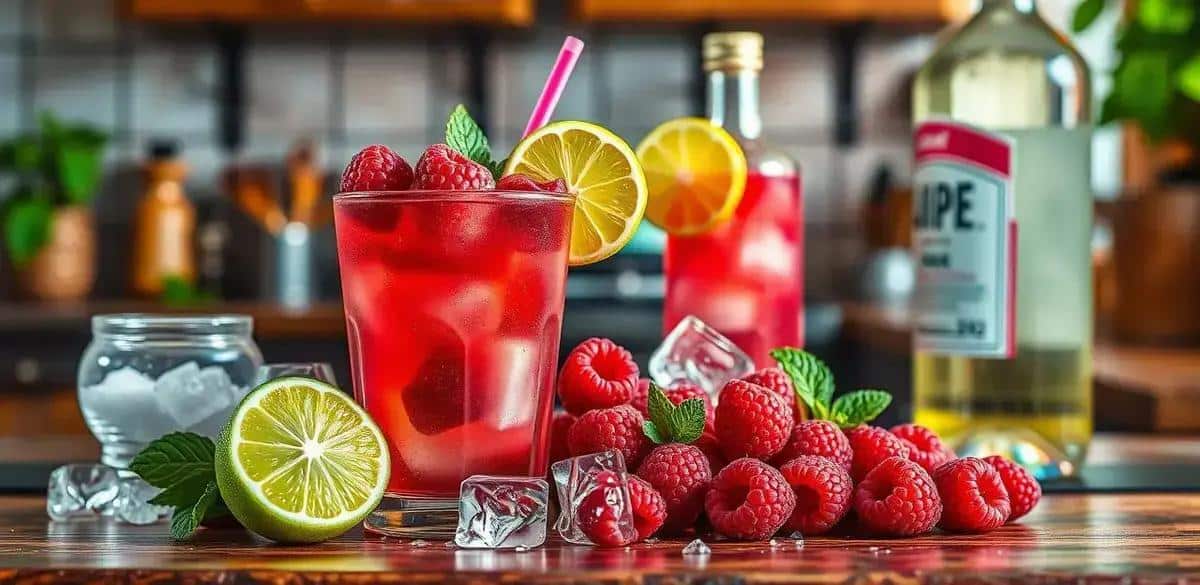 Recipe Ingredients for Raspberry Daiquiri