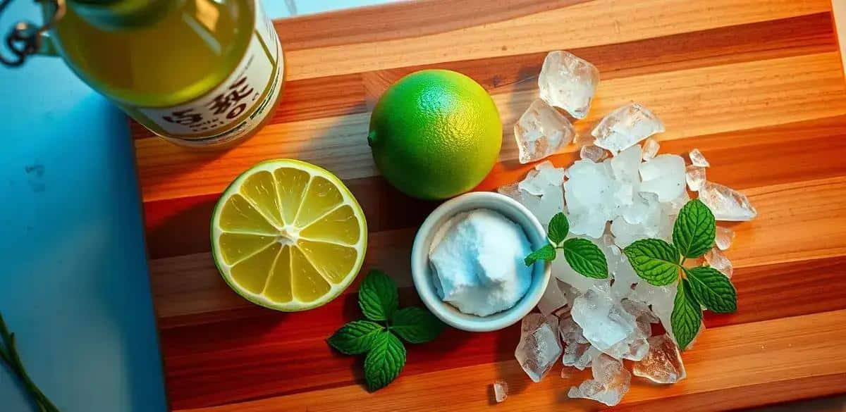 Recipe Ingredients for Sake Caipirinha