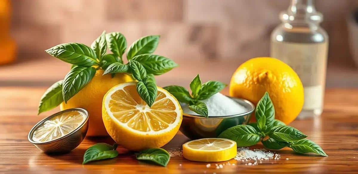 Recipe Ingredients for Sicilian Lemon Caipiríssima with Basil