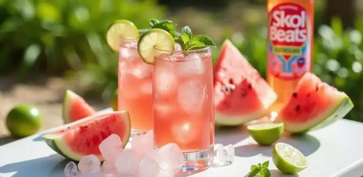 Recipe Ingredients for Skol Beats Summer Edition with Watermelon