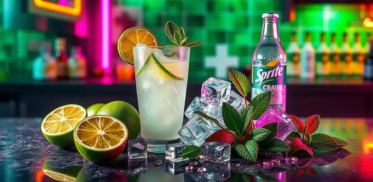 Recipe Ingredients for Sprite Caipirinha Without Alcohol